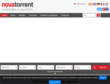 Tablet Screenshot of novatorrent.es